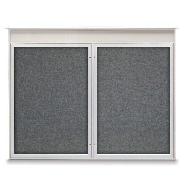 Single Door Enclosed Indoor Letterboard